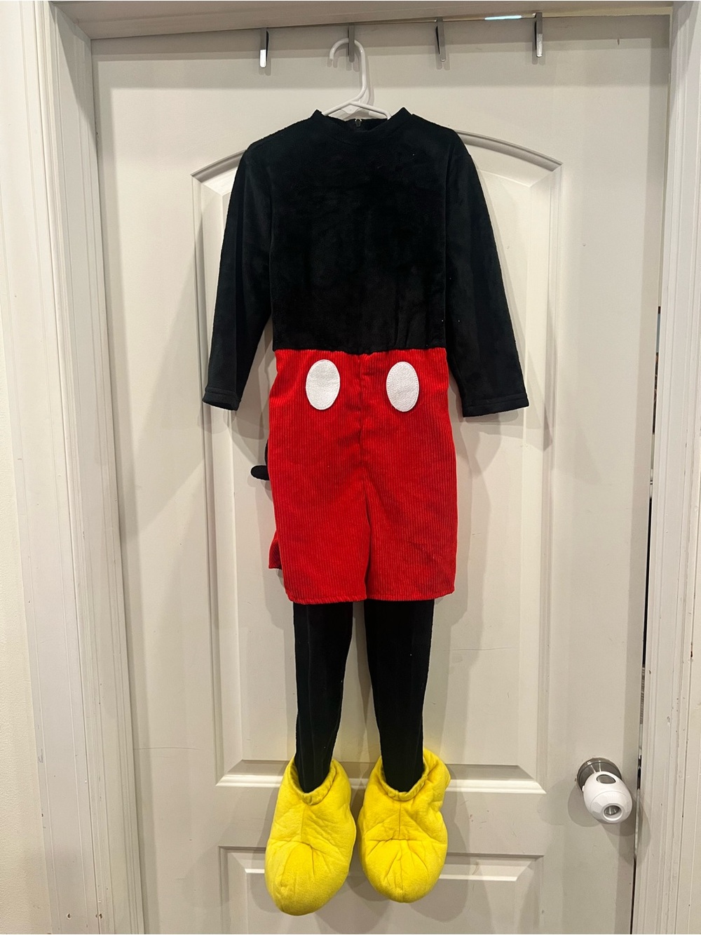 Disney Mickey Mouse Costume 5-6T Plush Bodysuit